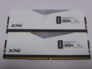 メモリ デスクトップパソコン用 ADATA XPG D50 RGB DDR4-3200 PC4-25600 8GBx2枚 合計16GB 起動確認済みです AX4U32008G16A-DW50