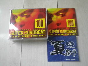 CD3枚組 スーパーユーロビート VOL.100 SUPER EUROBEAT DISCO ディスコ リクエストカウントダウン J-EURO キング＆クィーン ロリータ 100曲