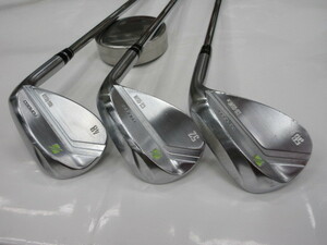 3本セット◆ラズルダズル RAZZLE DAZZLE CS-05W 48,52,56度 モーダスModus3 115WEDGE 純正カスタム お買い得