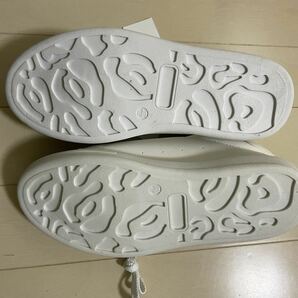 コムサ COMME CA FILLEスニーカー 24cm 新品未使用 白靴の画像3