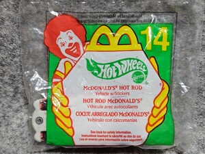 稀少！ 2000年 ホットウィール マクドナルド “McDONALD's HOT ROD” 未開封新品！