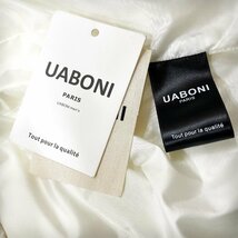 ★★上級EU製＆定価8万◆UABONI*Paris*ダウンベスト*ユアボニ*パリ発◆高品質グースダウン90％ 軽量 防寒防風 通勤 日常 男女兼用 XL/50_画像9