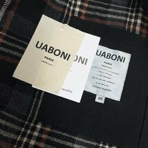 ★★上級EU製＆定価7万◆UABONI*Paris*ジャケット*ユアボニ*パリ発◆上品 防風 切替 フード付き 切替 ブルゾン カジュアル 日常 L/48サイズ_画像9