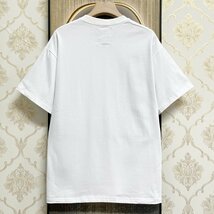 最上級EU製＆定価2万◆UABONI*ユアボニ*半袖Tシャツ*フランス*パリ発◆米国綿 通気 個性 ゆったり カジュアル ベアブリック/Bearbrick XL_画像2