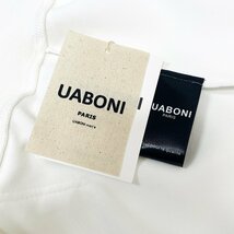 個性EU製＆定価4万◆UABONI*Paris*パーカー*ユアボニ*パリ発◆コットン 柔らかい ストレッチ お洒落 笑顔 ユニセックス 春 スウェット 2XL_画像8