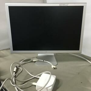 ◎ジャンク Apple Cinema Display A1082 液晶モニター + 90W パワーアダプター A1097 ①　【24/0209/01