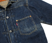 絶版レア ! LEVI'S 40's ビンテージ S506xx 大戦 1st 復刻 71506xx 95年製 デニム ジャケット♪ 501xx Gジャン LVC リーバイス 507 日本製 _画像6