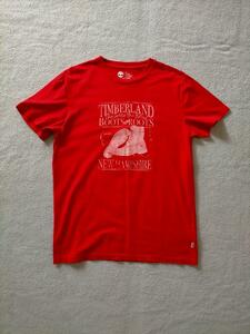 TIMBERLAND BOOTS レア ロゴTシャツ L m91957176730