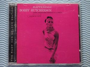 [輸入盤]ボビー・ハッチャーソン「ハプニングス/Happenings」Bobby Hutcherson/RVG/リマスター/ブルーノート/Blue Note/US盤/名盤/良品