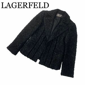 LAGERFELD ジャケット 黒 サイズ38