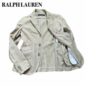 RALPH LAUREN ラルフローレン テーラードジャケット ベージュ 9号 M