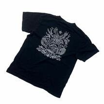 United Athle ユナイテッドアスレ Tシャツ 半袖 黒 プリント M_画像2