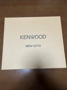 KENWOOD MDV-D710W メモリーナビ 7V型 Bluetooth 未使用 2023 S710 ケンウッド 彩速ナビ 180mm 送料無料