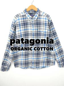 パタゴニア ★ オーガニックコットン ライトウェイト フィヨルド フランネル 長袖シャツ L ★ patagonia ネルシャツ メンズ アウトドア