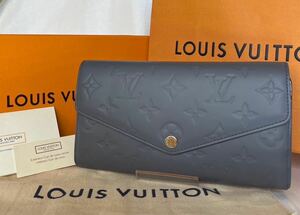 【極美品】ルイヴィトン ポルトフォイユ・サラ ヴェルニ マット アマラント モノグラム ヴィトンLOUISVUITTON 