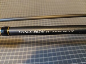 中古品　オリムピック ヌーボ　カラマレッティ　GONCS-862M エギング アオリイカ　NUOVO Calamaretti