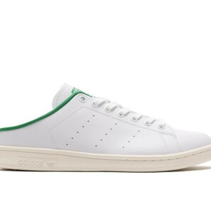 送料無料 adidas メンズ レディース STAN SMITH MULE スタンスミス ミュール WHITE GREEN ホワイト グリーン FX5849スリッポン  24.5cm の画像2