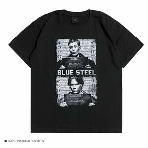 新品 海外ドラマ スーパーナチュラル 半袖 Tシャツ ロック バンドT シャツBLACK カジュアル Lサイズ