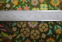 最高級 エスハギ工房 無数の小さい花と数十色から描かれた手織り ペルシャ絨毯 Qom クム産 天然絹（シルク)100% リビングサイズ No.16001_画像9