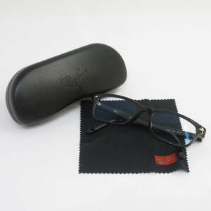 163♭RayBan レイバン RB5345D 2000 度入り 眼鏡 メガネフレーム　※中古