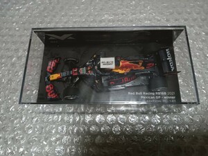 MAX SHOP Red Bull racing RB16B ミニチャンプス1/43 M.フェルスタッペン　2021メキシコGPウィナー　555個限定