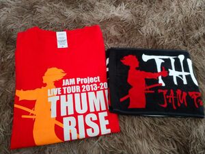 JAMproject THUMB RISE AGAIN Tシャツ&マフラータオル