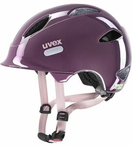 送料無料！新品未使用 uvex(ウベックス) 自転車ヘルメット 子供用 後頭部衝撃吸収パッド サイズ調整可能 oyo 50-54 cm