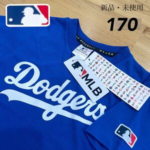 希少！【170】MLB公式 ロサンゼルス・ドジャース　半袖Tシャツ●大谷翔平　子ども服　S XS M