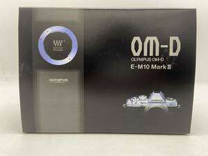 (24464)□OLYMPUS(オリンパス) ミラーレス一眼 カメラ OM-D E-M10 MarkIII EZダブルズームキット ブラック IM006 中古品