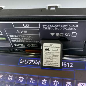 トヨタ純正ナビ NSCN-W68★ Bluetooth対応★セキュリティロック★ジャンク★★の画像4