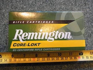 AMMO空箱LF Remington 243 WIN 100 Gr CORE-LOKT PSP 1箱（トレイ付き）