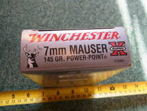 AMMO空箱LF WINCHESTER 7mm MAUSER 145 Gr P-P 1箱（トレイ付き）_画像2