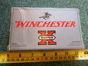 AMMO空箱LF WINCHESTER 358 WIN 200 Gr SILVERTIP 1箱（トレイ付き）