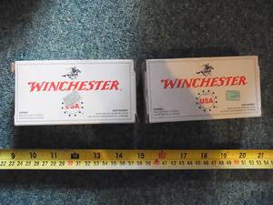 AMMO空箱 Winchester 9mm Luger 115 Gr. FMJ NL 1箱（トレイ付き）