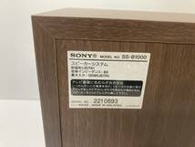 ★SONY ソニー スピーカーシステム SS-B1000 2-18_画像7