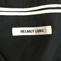 ●未使用 HELMUT LANG ヘルムートラング 長袖 ウール チェスターコート サイズS メンズ ブラック シングルコート 17-1109036 3AB/90738_画像4