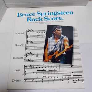 ☆良好◆ブルース スプリングスティーン ロック スコア/Bruce Springsteen Rock Score/バンドスコア/楽譜☆絶版☆即日発送可能☆送料無料