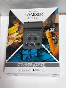 ☆新品未開封品◆Roland ローランド/GO MIXER PRO-X モバイル デバイス専用 ポータブル ミキサー☆都内より即日発送可能☆送料無料