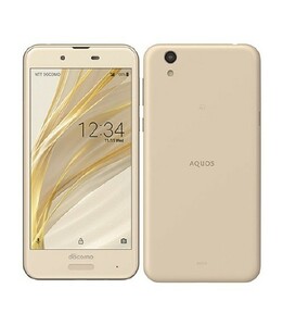 AQUOS sense SH-01K[32GB] docomo シャンパンゴールド【安心保…