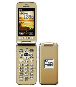 Easy Phone F-02J[8GB] docomo Gold [Гарантия Спокойствия]