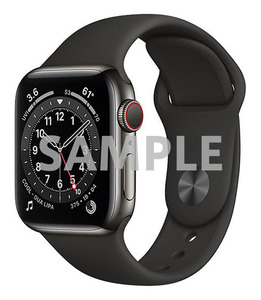 Series6[40mm セルラー]ステンレススチール Apple Watch A2375…