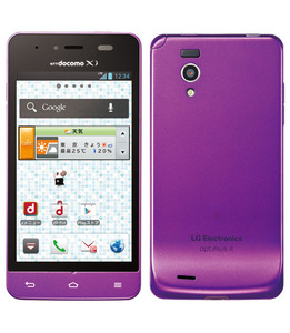 LG Optimus it L-05D[8GB] docomo パープル【安心保証】