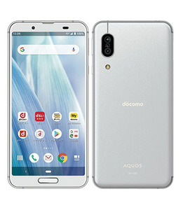 AQUOS sense3 SH-02M[64GB] docomo シルバーホワイト【安心保 …