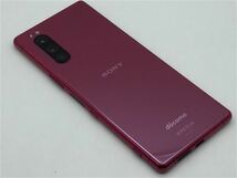 Xperia 5 SO-01M[64GB] docomo レッド【安心保証】_画像5