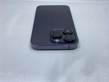 iPhone14 Pro[128GB] au MQ0F3J ディープパープル【安心保証】_画像7