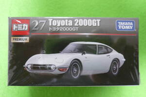 【新品・未開封】 トミカプレミアム №27 トヨタ 2000GT ★ ホワイト