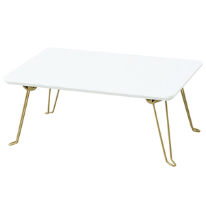 折りたたみテーブル ローテーブル 折りたたみ 幅45 ニュアンスカラー 省スペース コンパクト 一人暮らし 机 かわいい ホワイト NAG-8515WH