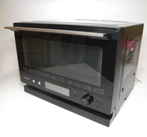 中古 SHARP シャープ 過熱水蒸気 オーブンレンジ RE-W232J-B 2021年製 発送140サイズ 現状品