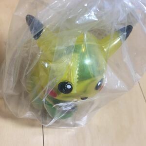 ピカチュウキャンディー 2001 ピカチュウ 貯金箱 クリア 未開封 ポケモン ポケットモンスター フィギュア 明治製菓