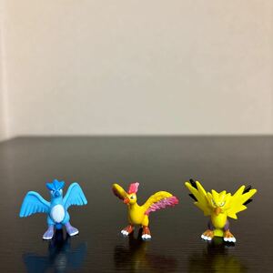 ちびポケ ファイヤー サンダー フリーザー 中古品 ポケモン フィギュア ポケットモンスター